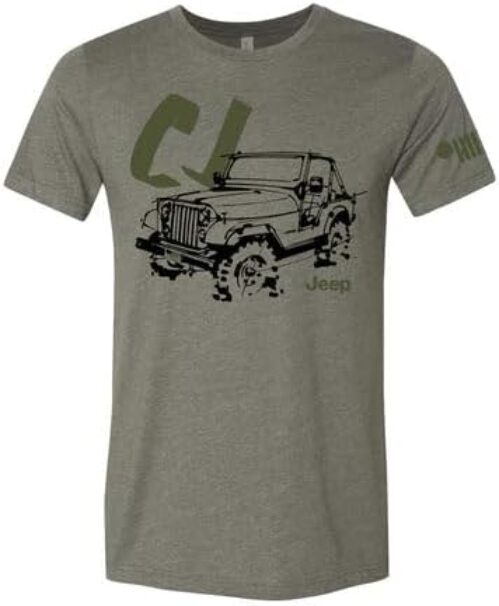 Jeep Wrangler Classic LDD Series Original Artwork Designs Triblend Supersoft T-Shirts
