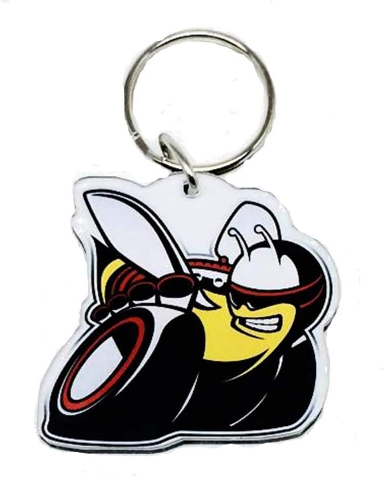 Dodge Scat Pack Logo Woven Keychain 5" x 1"