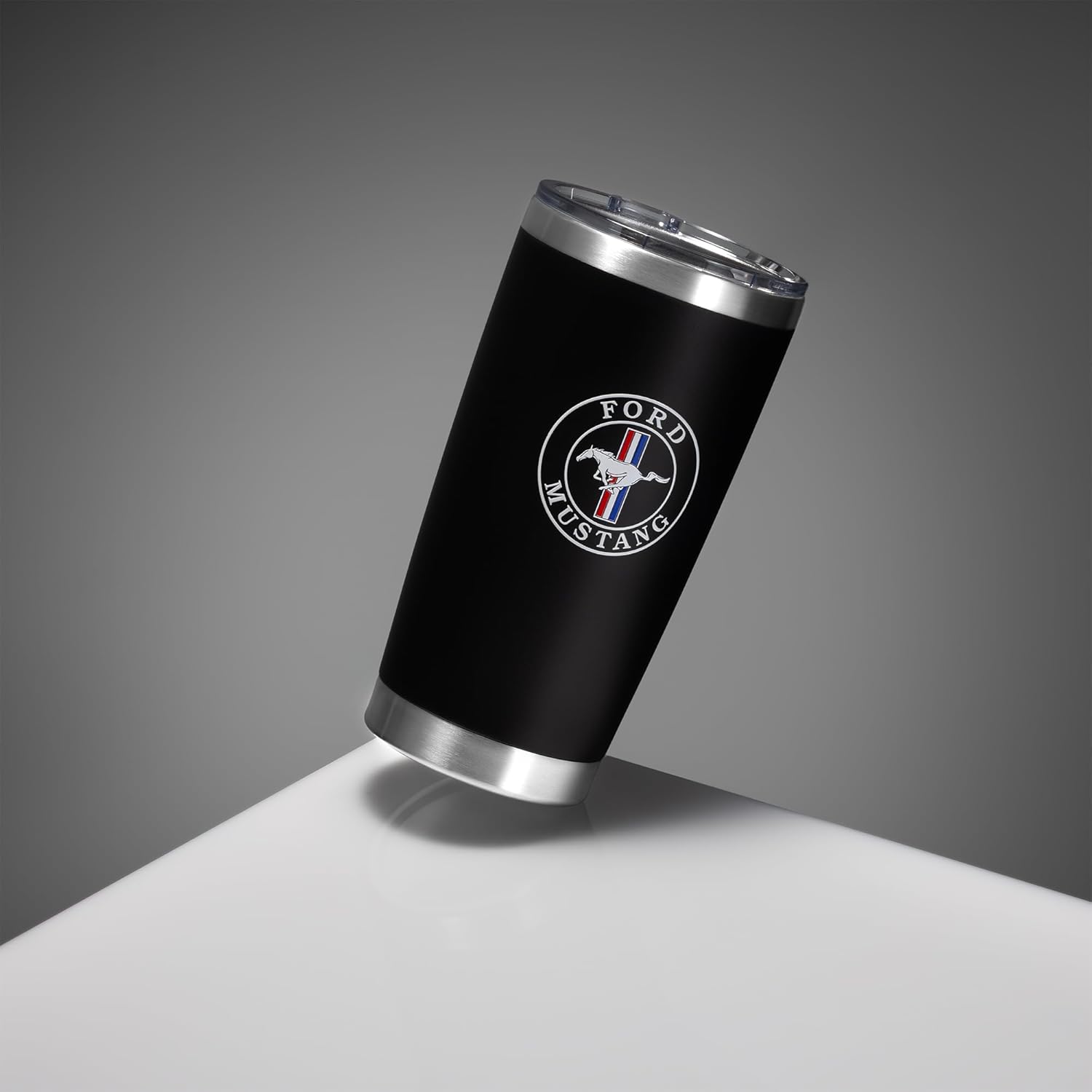 Detroit Shirt Company Ford Mustang 20 oz double-wall insulated Travel Coffee Mug - Image 3