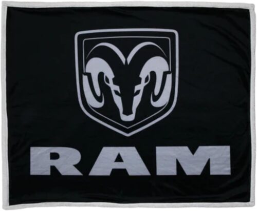 RAM Sherpa Throw Blanket – Super Soft and Warm 50″ x 60″ – Ideal for Winter, Christmas & All Year Comfort – Sofa Bed, Home Decor, Cozy Evenings & Gifts for Loved Ones