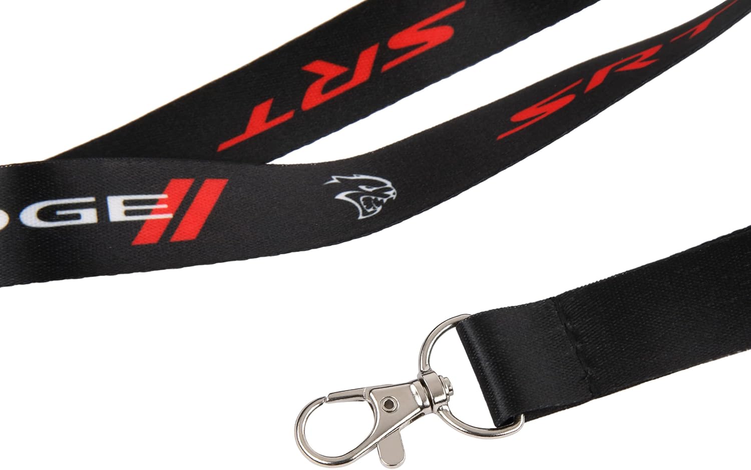 Detroit Shirt Company Dodge SRT Hellcat Lanyard Badge Holder With Swivel lobster clasp Keychain Holder - Image 4