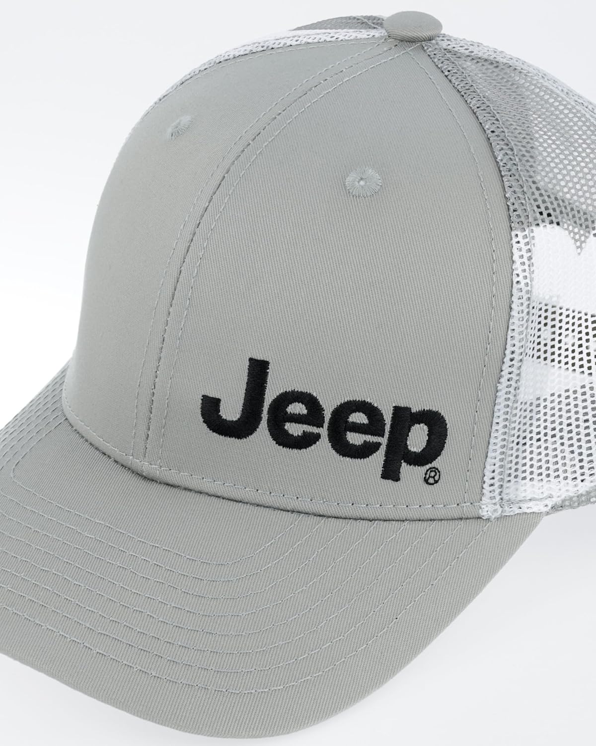 Jeep Premium Text Logo with Camo Mesh Trucker Dads Hat for Men Baseball Cap Polo Hats Patch - Image 7