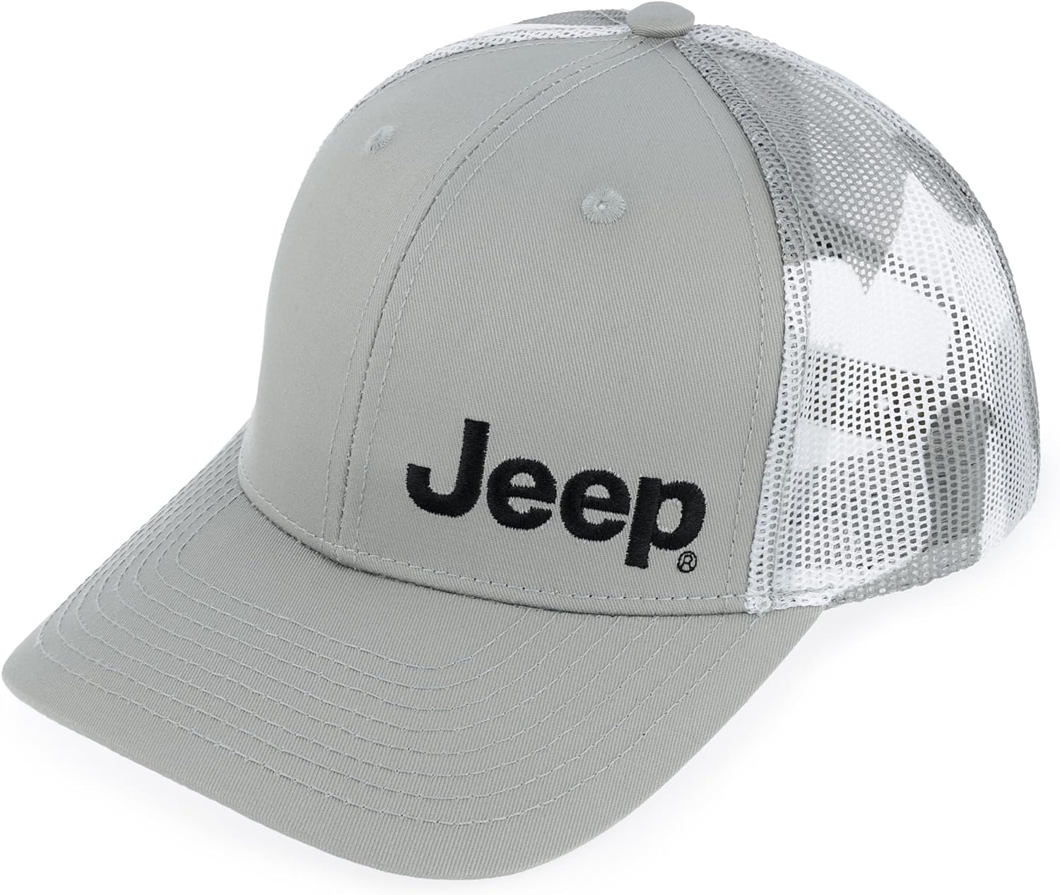Jeep Premium Text Logo with Camo Mesh Trucker Dads Hat for Men Baseball Cap Polo Hats Patch