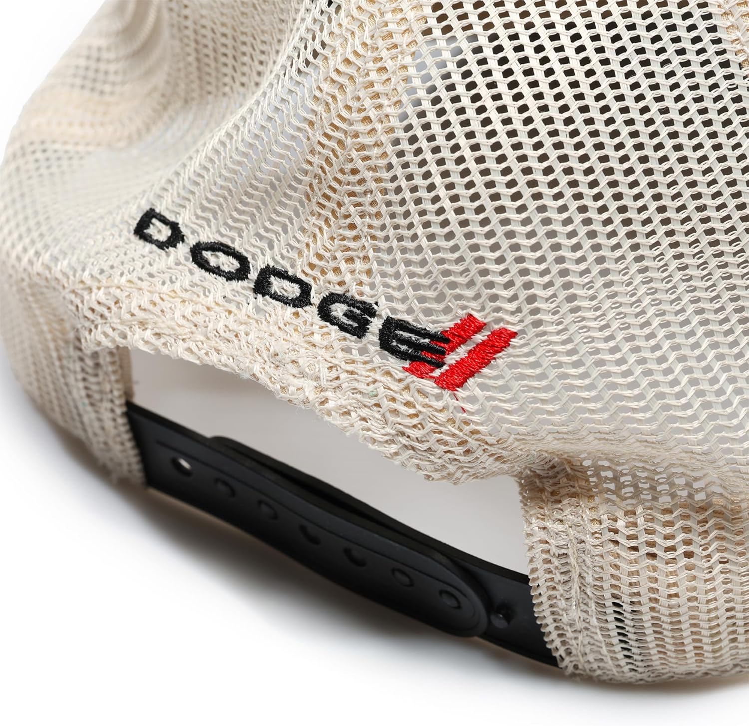 Dodge Scat Pack Snapback Hat Garment Washed Black Twill with Soft mesh - Image 5